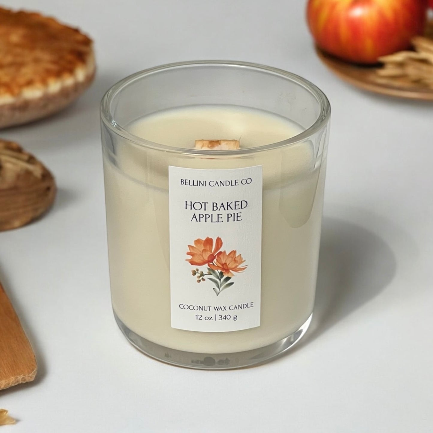 HOT BAKED APPLE PIE