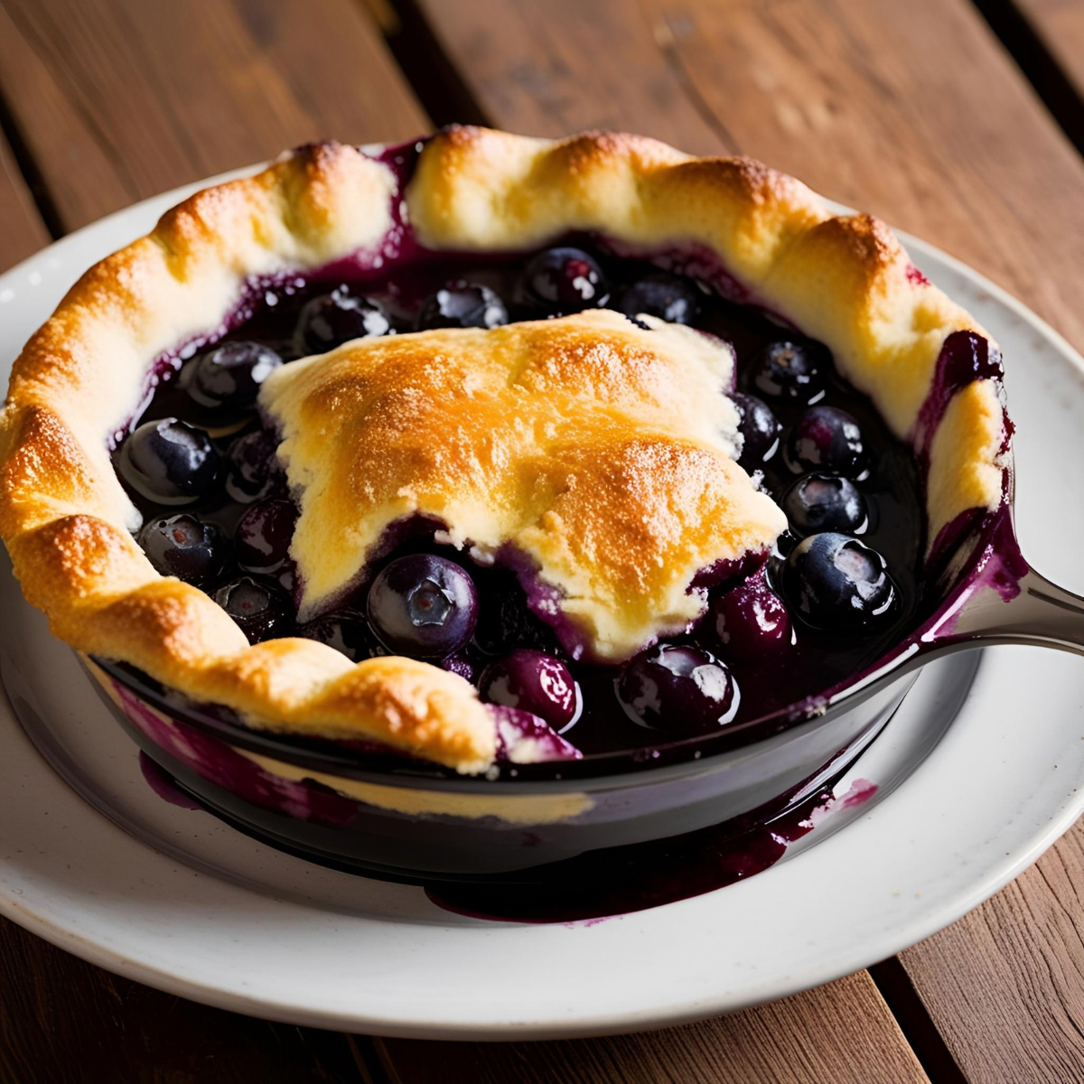 BLUEBERRY COBBLER