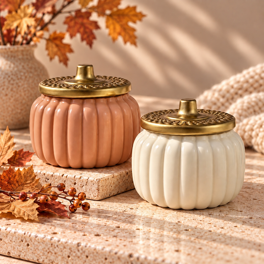 CERAMIC PUMPKIN